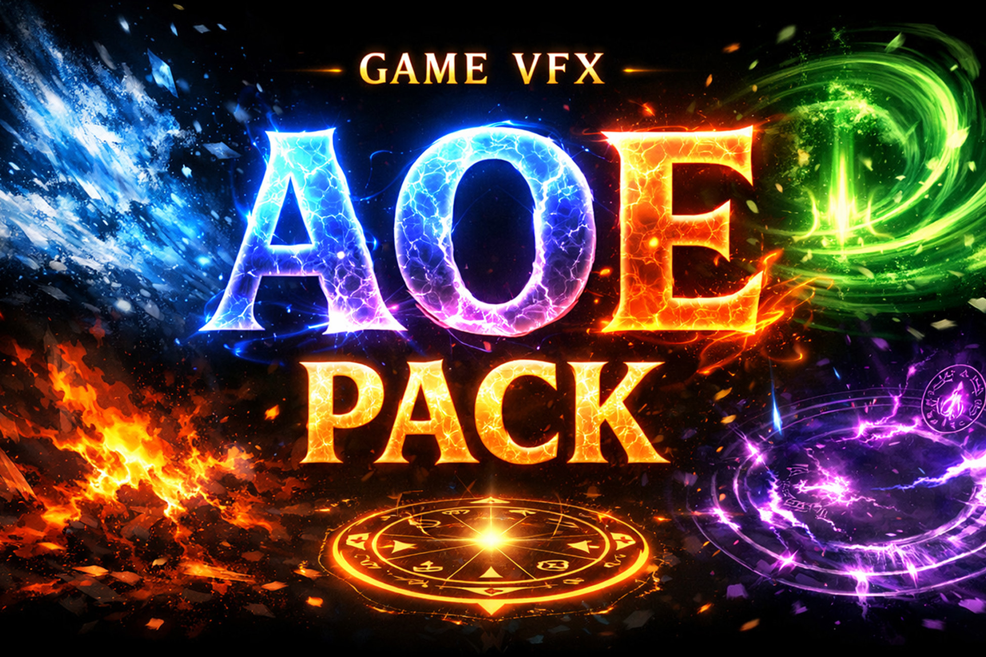 Game VFX - AOE Pack