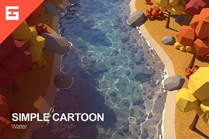 Simple Cartoon Water URP