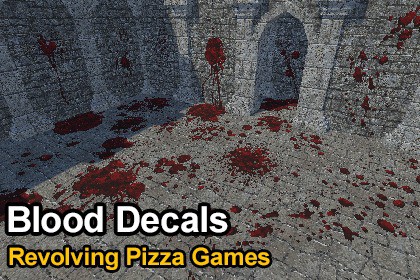 Blood Decals - Retro Style Decal Pack