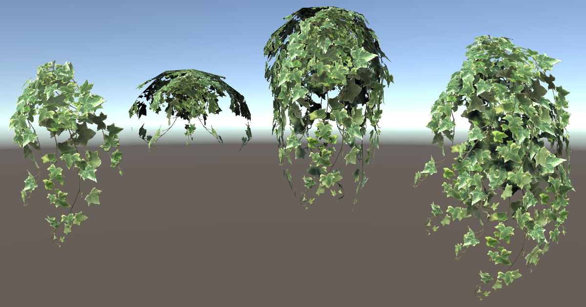 Ivy Clumps | 3D Plants | Unity Asset Store