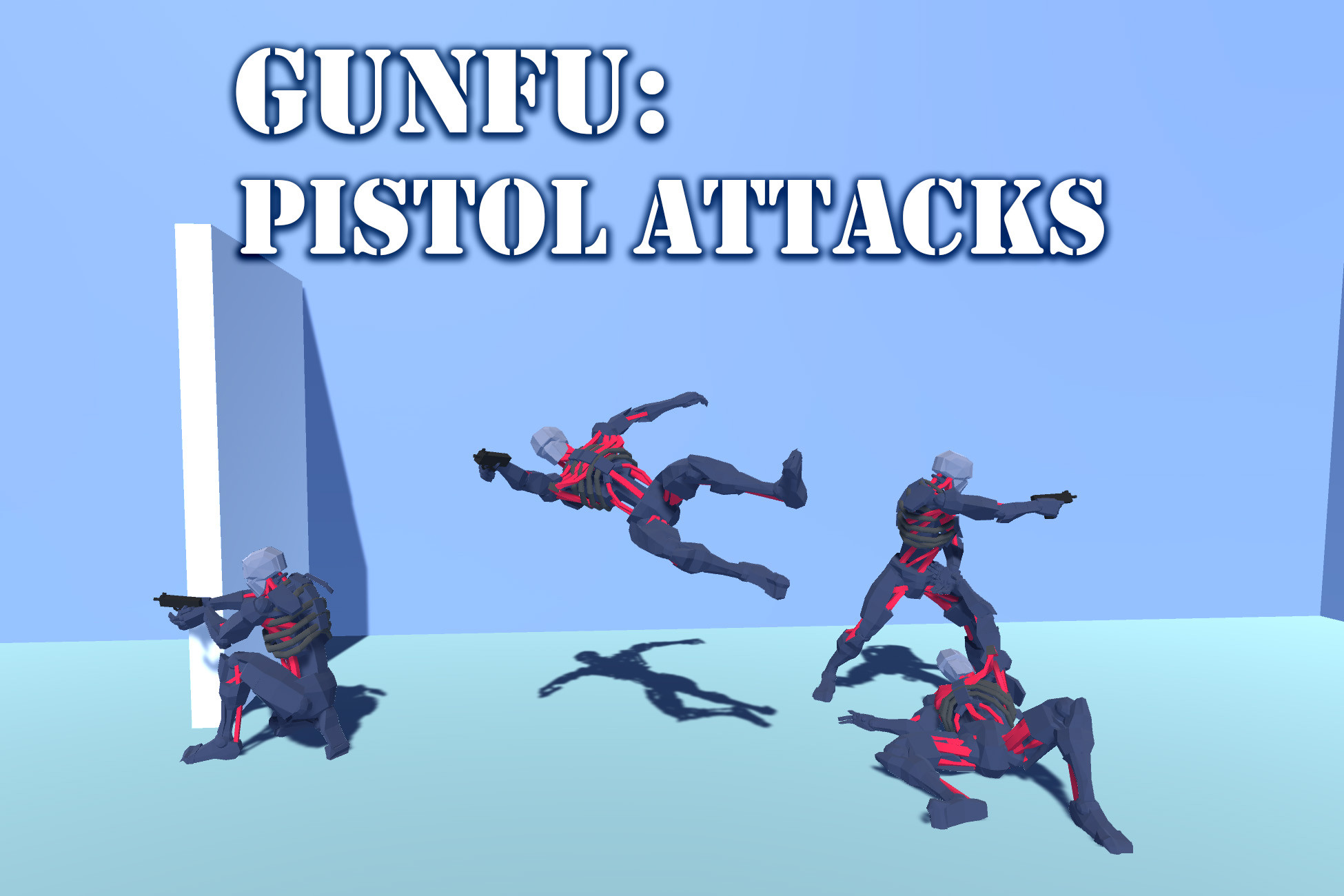 Attack Animation Unity GunFu: Pistol Attacks | 3D Animations | Unity Asset Store