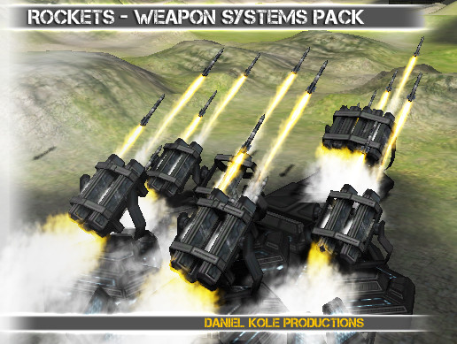 Rockets - Weapon Systems Pack | 3D Weapons | Unity Asset Store