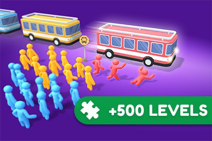 Bus Stop Jam | Extra Levels