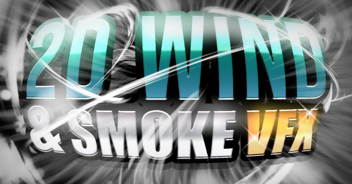 2D Wind & Smoke VFX | VFX Particles | Unity Asset Store