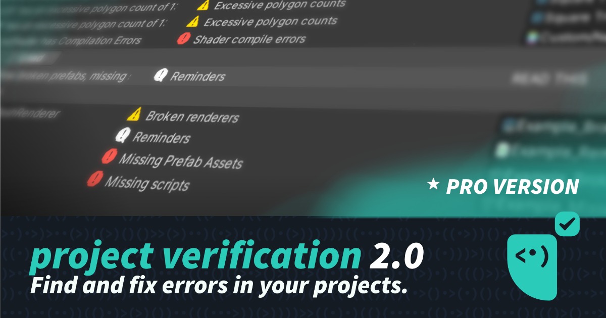 Project Verification 2.0 (PRO): find and fix errors in your project ...
