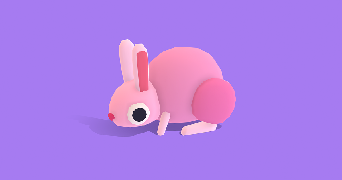 Rabbit - Quirky Series | キャラクター | Unity Asset Store