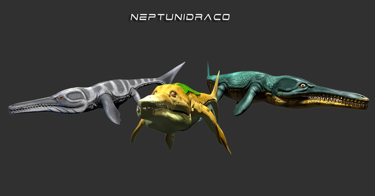 Neptunidraco Characters Unity Asset Store