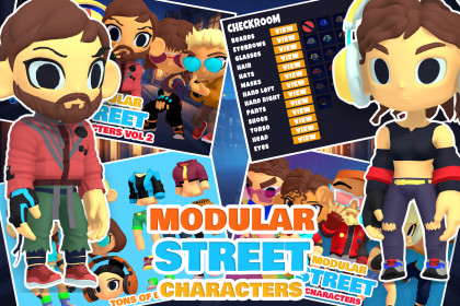Stylized Street Characters Pack