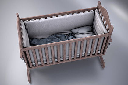 Modern Baby Cradle
