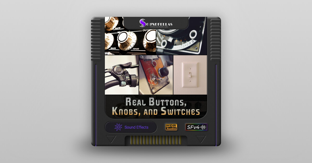 Real Buttons, Knobs, and Switches | 음향 효과음 | Unity Asset Store