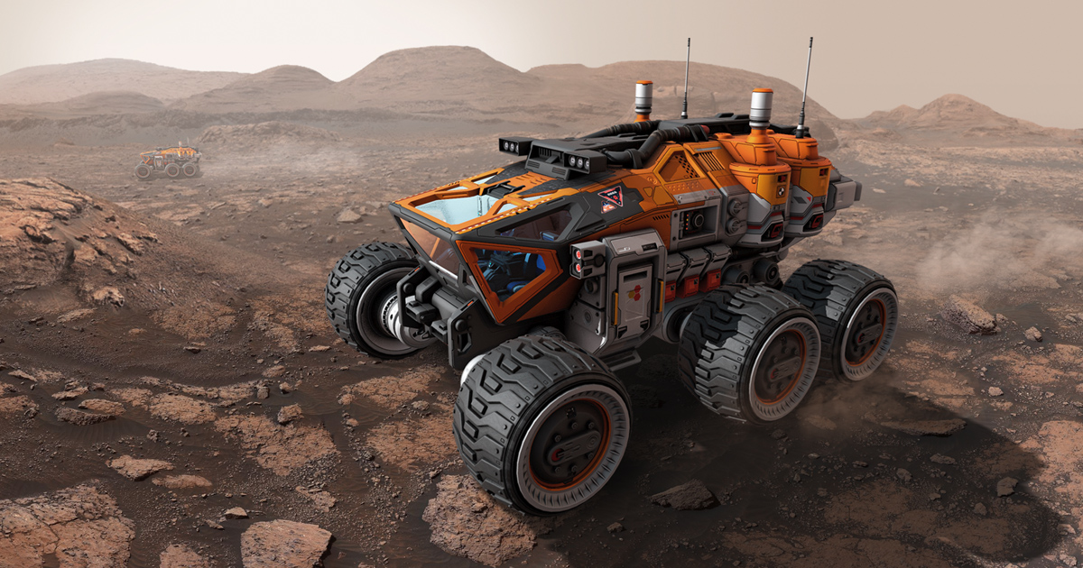 MARS Rover vehicle | 3D Vehicles | Unity Asset Store