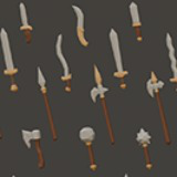 Fantasy Melee Weapons - Low Poly Pack