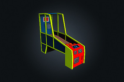 Arcade Hoops V1 – Basketball Game | Game Ready PBR | Built-In & URP Compatible