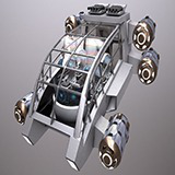 Futuristic Spaceship – Sci-Fi Starship Model
