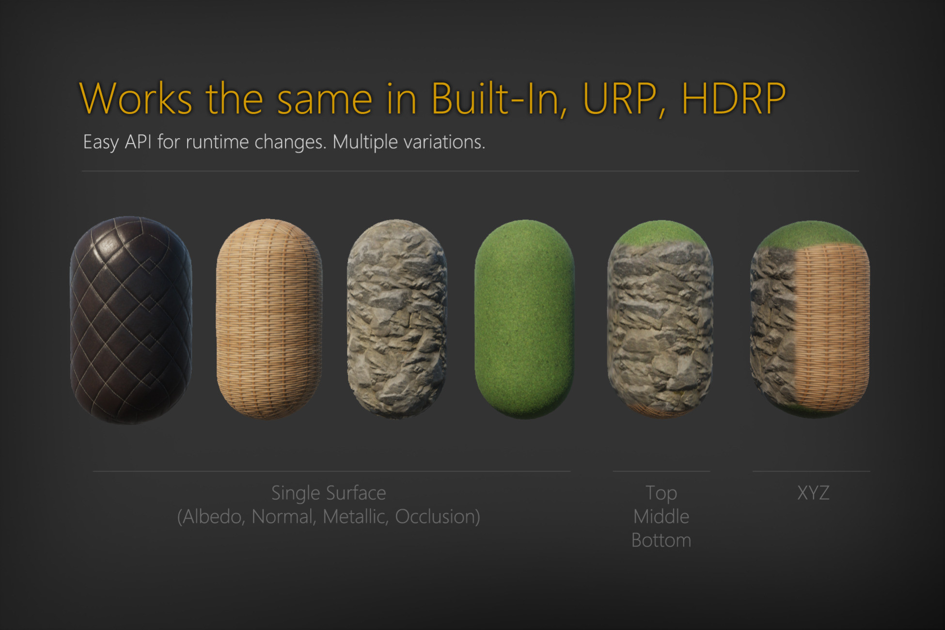 Unified Triplanar Shader & Material Property Block API | VFX Shaders ...