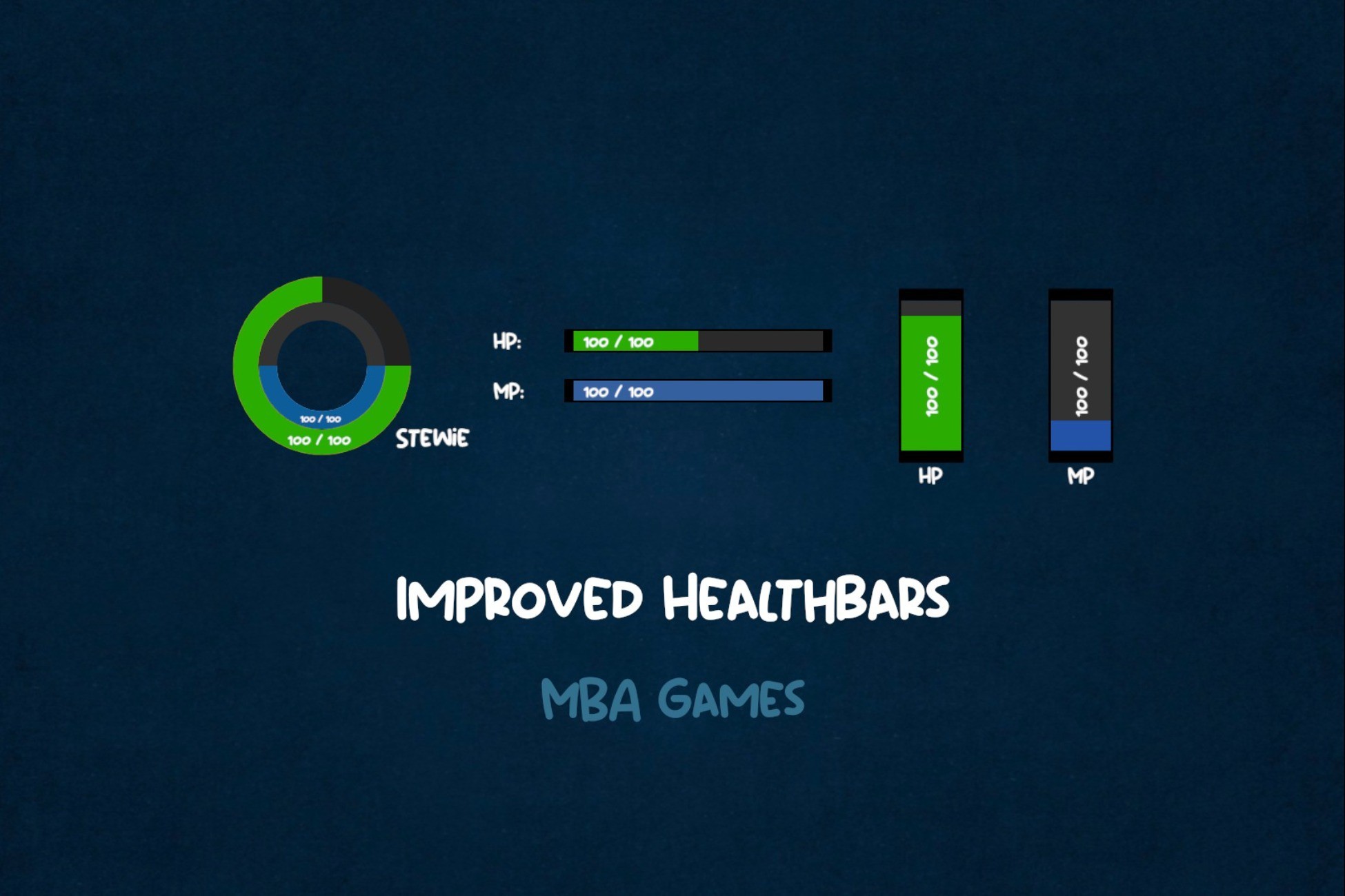 Improved Healthbar and Manabar | GUI Tools | Unity Asset Store