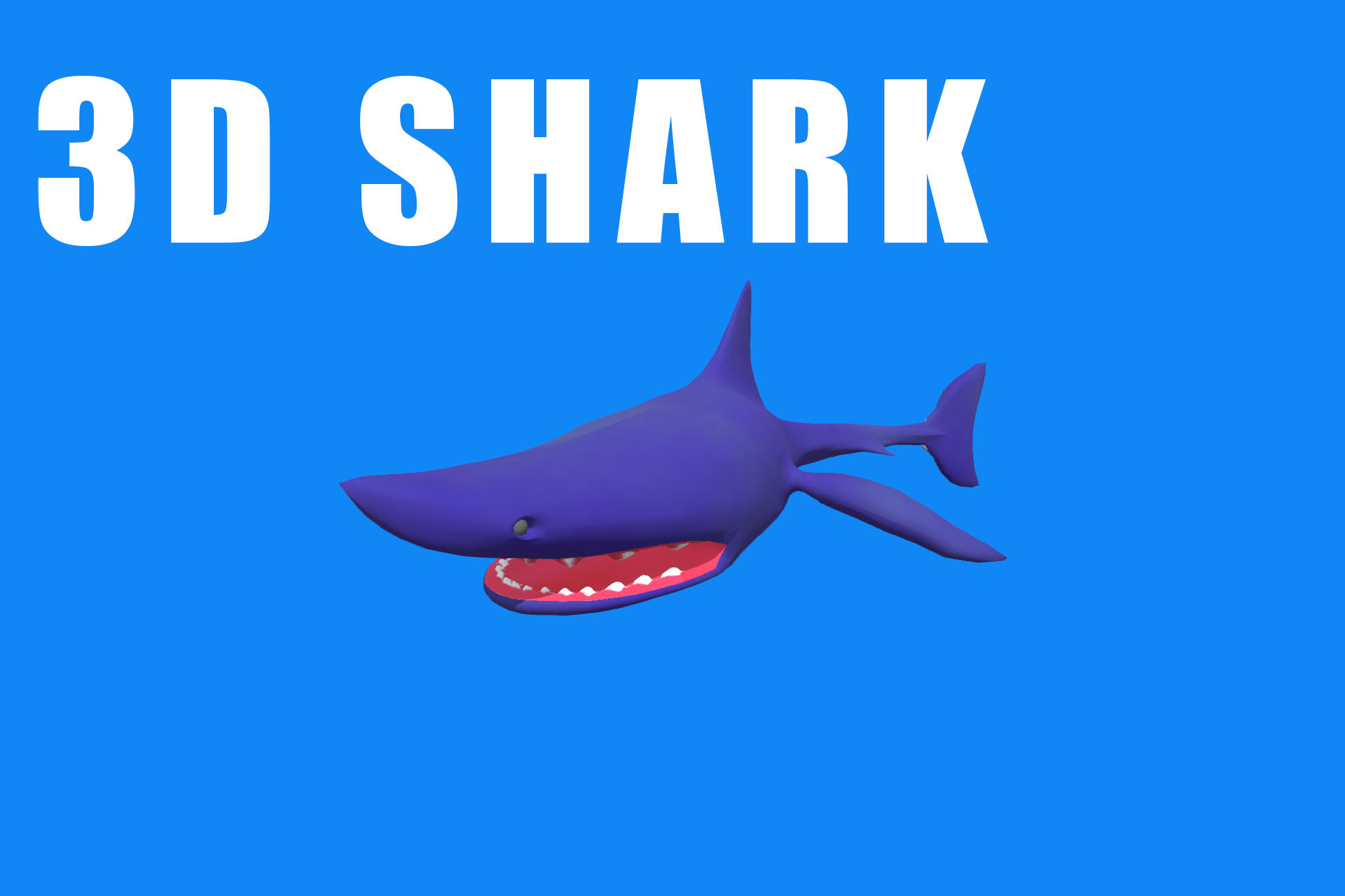 3D shark - Character Free | Characters | Unity Asset Store