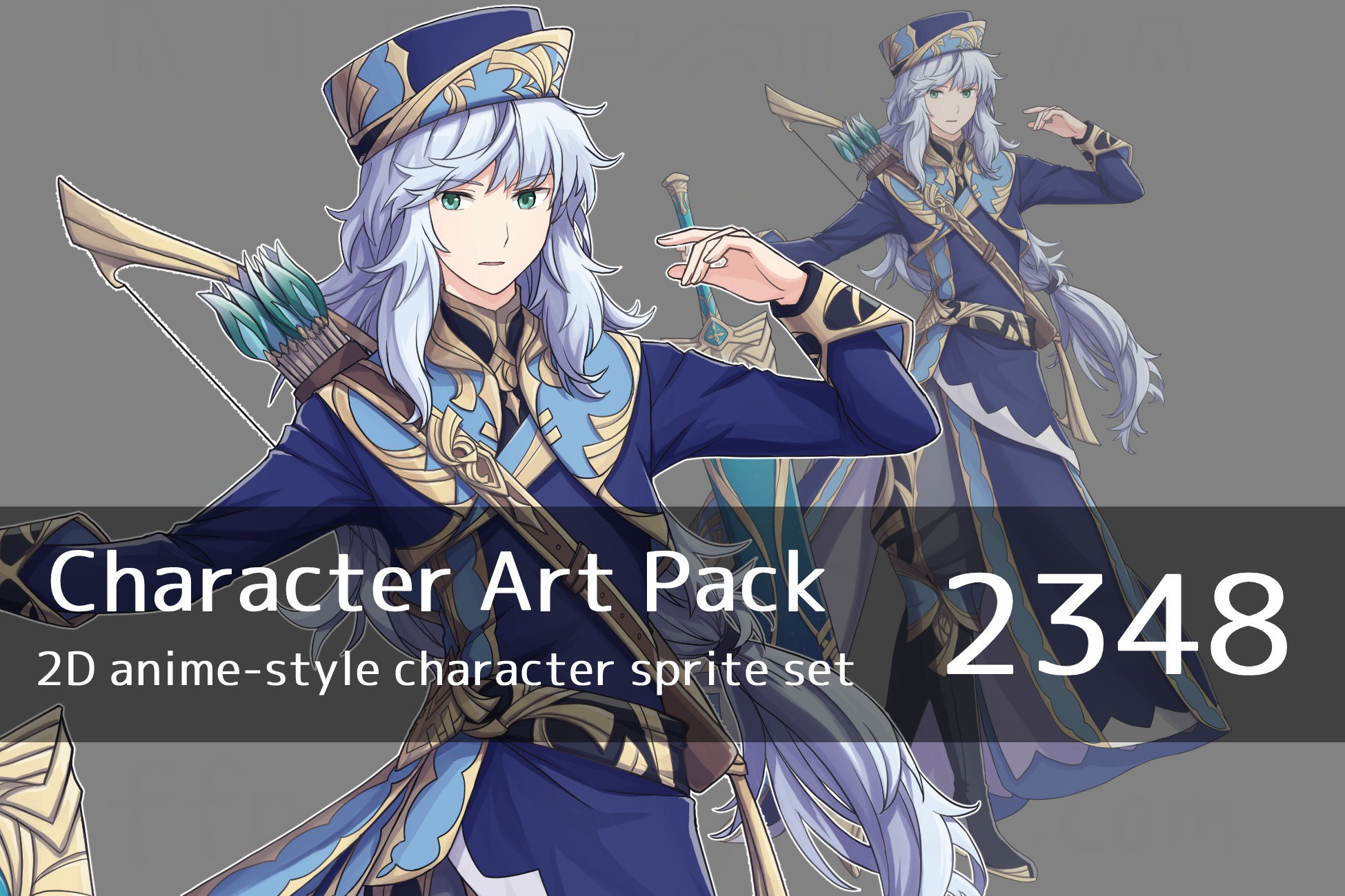 Character Art Pack: 2348 - 6 Expressions | 2D Characters | Unity Asset ...