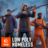 Homeless - Low Poly Characters & Weapons