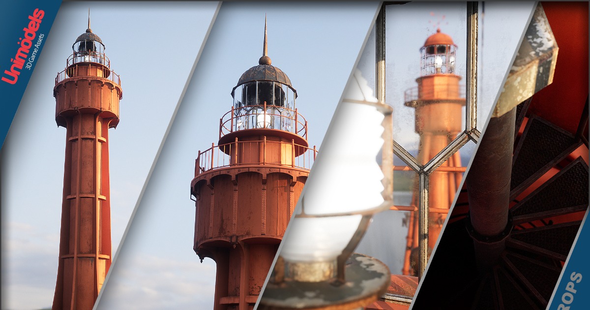Unity Lighthouse Effect Lighthouse V3 | 3D Environments | Unity Asset Store