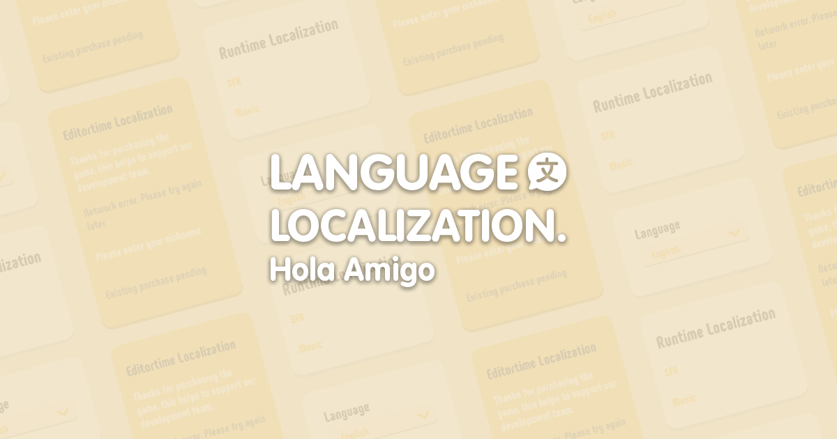 Easy Language Localization | GUI Tools | Unity Asset Store