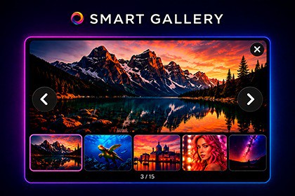 Smart Gallery (Lightbox and Media Gallery)