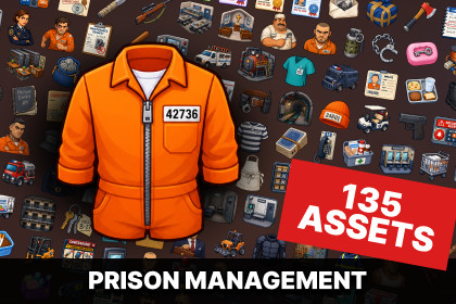 Prison Management Corrections Security Inmate Facility Icons Pack