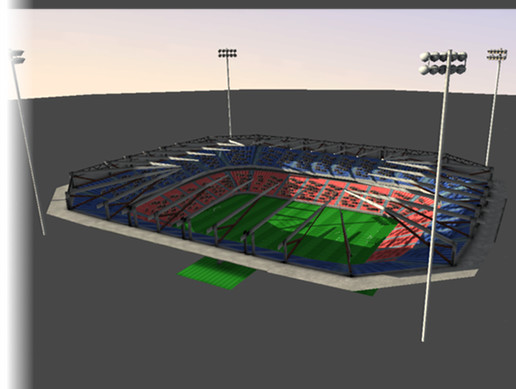 Football Unity Texture Soccer Stadium | 3D Industrial | Unity Asset Store