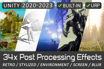 SC Post Effects Pack (for Unity 2020-2023)