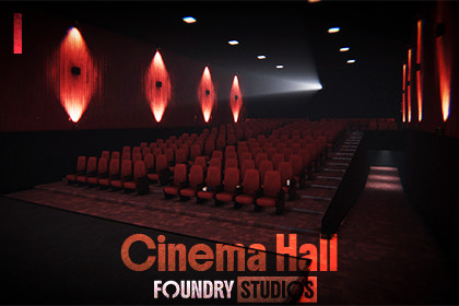 Cinema Hall Theatre 3d Environment