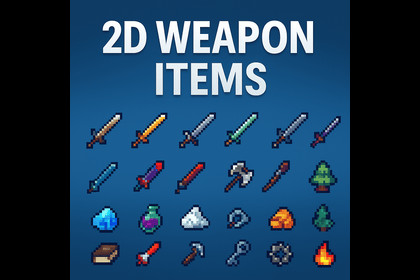 2D Weapon Items