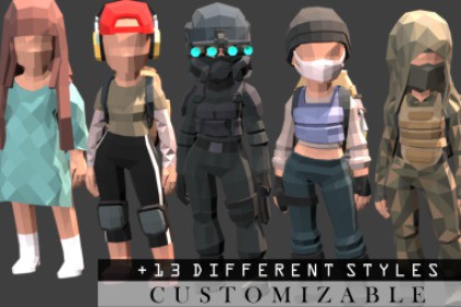Stylized | LowPoly Characters