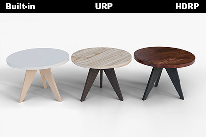 Premium Coffee Table 3 Textures Package