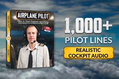 Airplane Pilot — This Is Your Captain Speaking (Voice Pack)