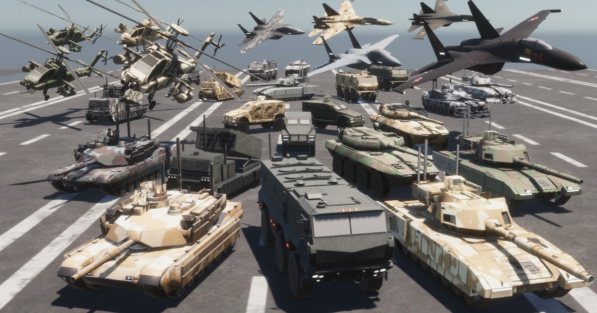 RTS: Modern Combat Vehicle Pack 01 | 3D Vehicles | Unity Asset Store