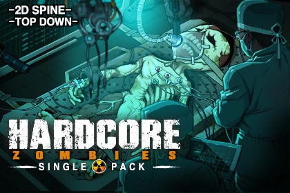 HARDCORE ZOMBIES SINGLE PACK [2D SPINE]