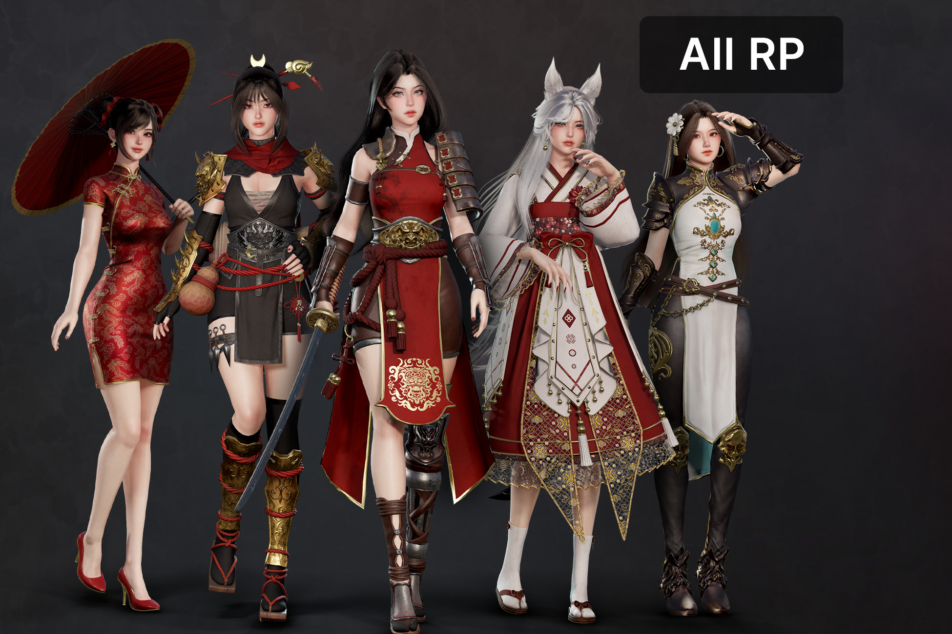 Fantasy Asian Girls Collection