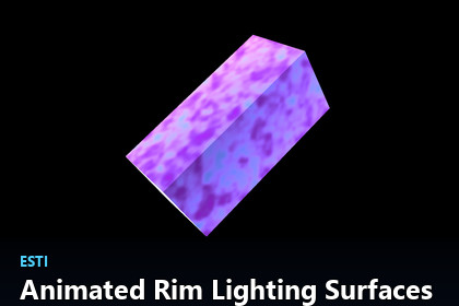 Animated Rim Lighting Surfaces