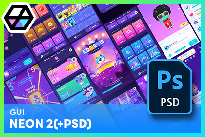 GUI - Neon2(+PSD)