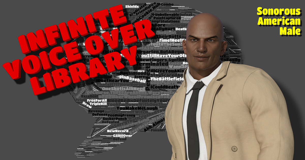 Infinite Voice Over Library - Sonorous American Male | Voices Sound FX ...