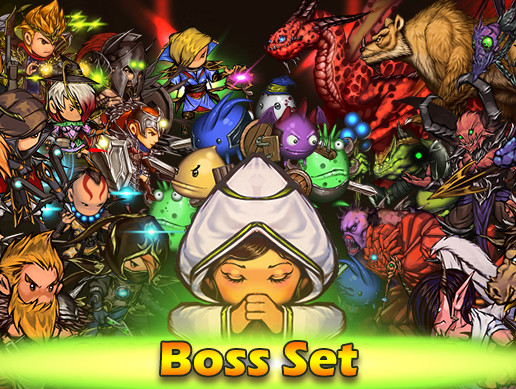 2D Spine, Boss Set | 2D 캐릭터 | Unity Asset Store