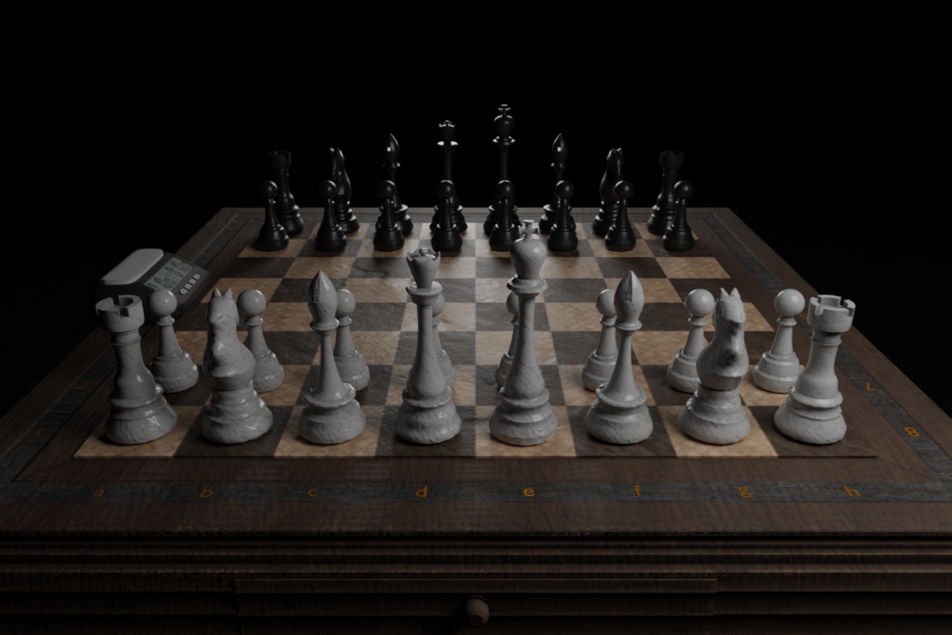 Chess Pack - Pieces, Boards, Tables and Timers (includes lowpoly ...