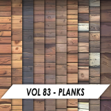 Stylized Textures - Vol 83 - Planks