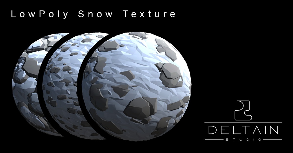 LowPoly Snow Texture | 2D Textures & Materials | Unity Asset Store