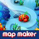 MK - Aqua Map and Background Maker