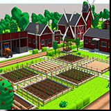 Low Poly Farmhouse and Environmental Pack