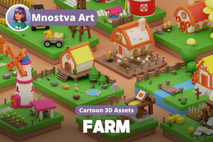 Cartoon Farm Islands / Exteriors