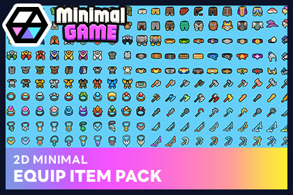2D Icons - Equip Item Pack