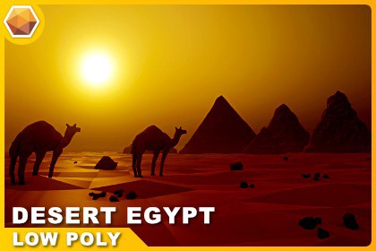 Low Poly Desert Egypts