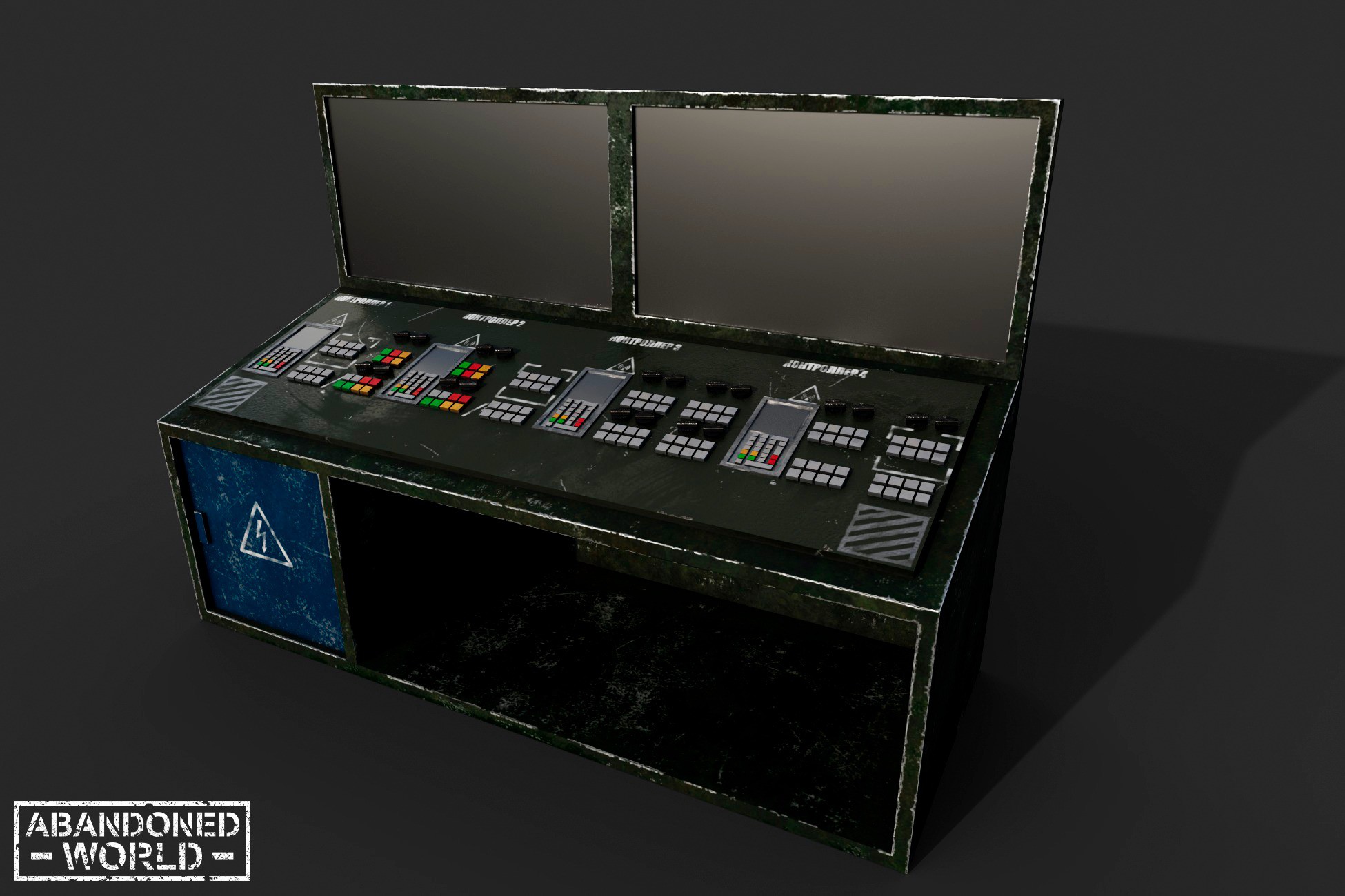 Control Panel with Monitor | 3D Industrial | Unity Asset Store